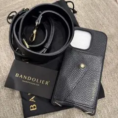 BANDOLIER ブラック スマホケース iPhone14Pro