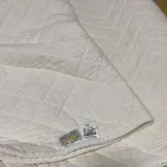パシーマ ホワイト 敷きパッド　シングル