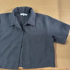 GLOBAL WORK 半袖シャツ 140サイズ グレー