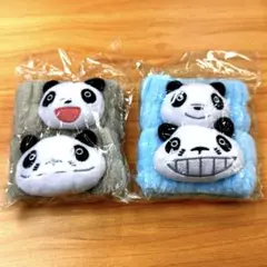 パンダコパンダ 吸水リストバンド 2色セット