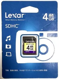 【新品】◼︎Lexar◼︎SDHC★4GB★メモリーカード★
