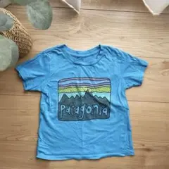 Patagonia 青 Tシャツ 100cm 3T