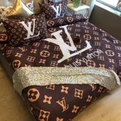 ルイ・ヴィトン ダブルベッド用カバー