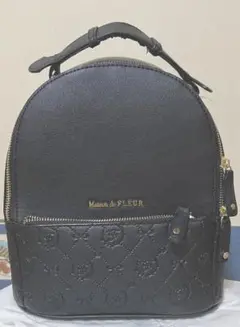 【特別価格】メゾンドフルール リュック ブラック 黒
