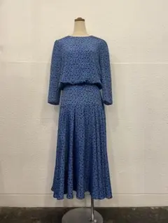古着 used ヴィンテージ 小花柄ロングワンピース