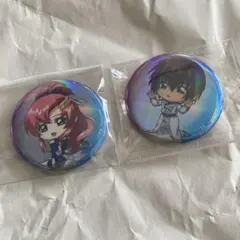 ガンダムSEED FREEDOM とじこめシャボン缶バッジ　キラ　ラクス