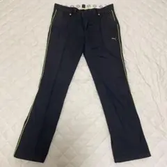 Puma メンズパンツ 黒 サイドライン　XL