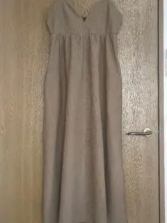 モカカラーキャミワンピース