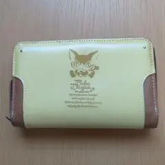 ベベダヤン 二つ折り財布 イエロー