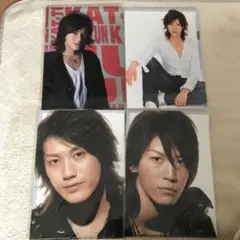 赤西仁、亀梨和也 クリアファイル4枚