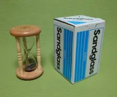 【新品未使用】佐藤計量器製作所　砂時計　1分計