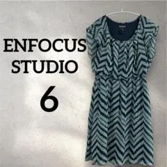 ENFOCUS STUDIO 【6】ノースリーブワンピース ミントグリーン