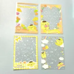 サンリオ　スリーブ　ポムポムプリン 4種各1枚　(合計4枚)