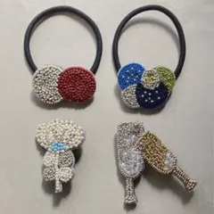 ビーズ刺繍ブローチ ★ green様専用ページ★