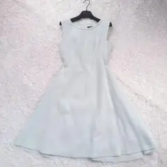 Rene 2017SS 日本橋三越限定 ツイードワンピース フレア ミント