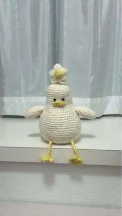 アヒル あみぐるみ かぎ針編み 編み物 ぬいぐるみ あひる