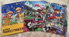 ノジマ非売品 クリアファイル マリオ スプラ