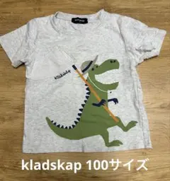 kläskåp 恐竜プリント Tシャツ 100cm
