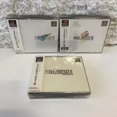 ファイナルファンタジー 7 8 9 Ⅶ Ⅷ Ⅸ セット　PS