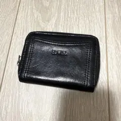 EDWIN 黒 レザー コインケース