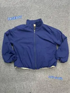 PAGEBOY リバーシブル ジャケット 古着 メンズ アウター モコモコ