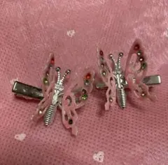 ❤️claire's❤️クレアーズ❤️蝶々❤️髪飾り❤️ヘアピン❤️