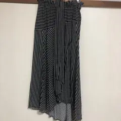 CITY アシメトリーバイアスフレアスカート