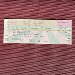 ローリングストーンズ 1995年未使用チケット