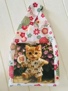 ハンドメイド❣️猫ちゃんパネル❣️エコバッグ❣️