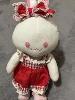 うさもも様　　専用 うさももドール うさもも きせかえマスコットS《苺柄》 / Mother