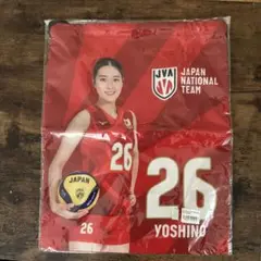 2025女子日本代表バレーボール用バッグ #26 佐藤淑乃選手巾着袋