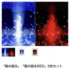 複数購入で1000円割引 新月紫紺大 アートパネル 龍の誕生 2025年最新】新月紫紺大の人気アイテム - メルカリ