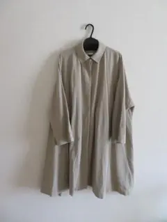 美品*evam evaドルマンスリーブコート*セージ