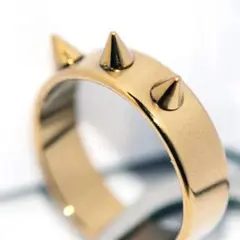メンズ リベット リング デザイン リング ステンレス スチール ALI059