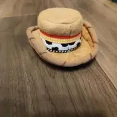 ペット用 帽子型おもちゃ ベージュ