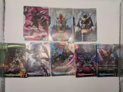 ガンダムカード ストライクルージュ パラレル その他 LR×5 リソース×2