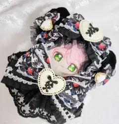 在庫整理⭐あんスタいつぬいサイズぬい服⭐白×黒くまさん⭐着ぐるみ
