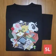 塊魂　バックプリント　Tシャツ　5Lサイズ　メンズ