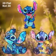 スティッチ　サンキャッチャー　3点セット