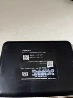 TOSHIBA HD-TPAU3-BN 外付けHDD ブラック