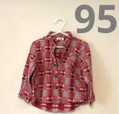 ベビー　長袖シャツ　95