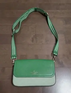 kate spade ショルダーバッグ ストライプ