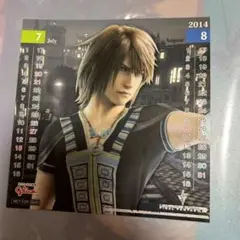 1枚　2014 ファイナルファンタジー　ライトニング　カレンダー　ノエル　ホープ
