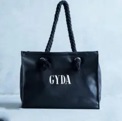 GYDA フェイクレザーショッパー風トートバッグ