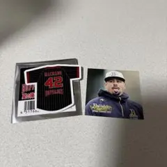 オリックスバファローズ　マチャド選手　夏の陣　ステッカー