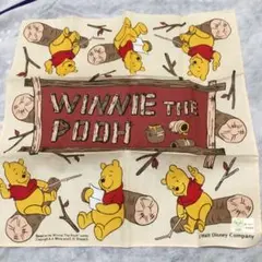 ディズニー　プーさん　ハンカチ