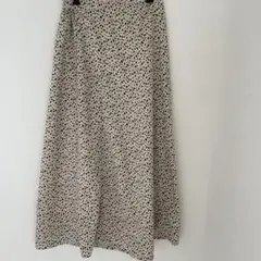 ダルメシアン柄　ロングスカート