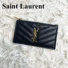 【美品】サンローラン フラグメントケース YSL カサンドラ キャビアスキン