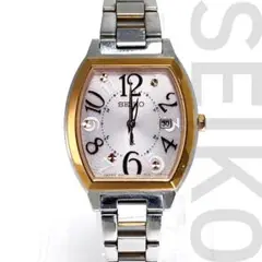 付属品完備 美品 SEIKO ルキア レディース腕時計 1B22-0BB0 SEIKO セイコー 1B22-0BB0 ルキア 腕時計 GP/GP レディース