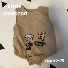 リトルウィークエンド ロンパース 美品
